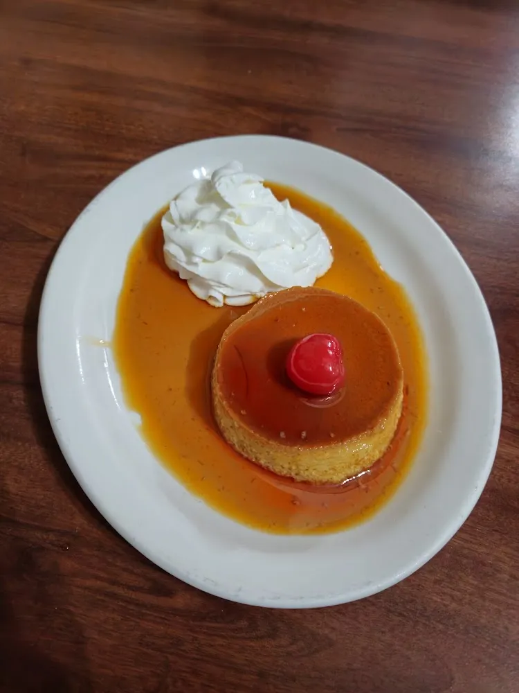 Homemade Flan in Caramel Sauce